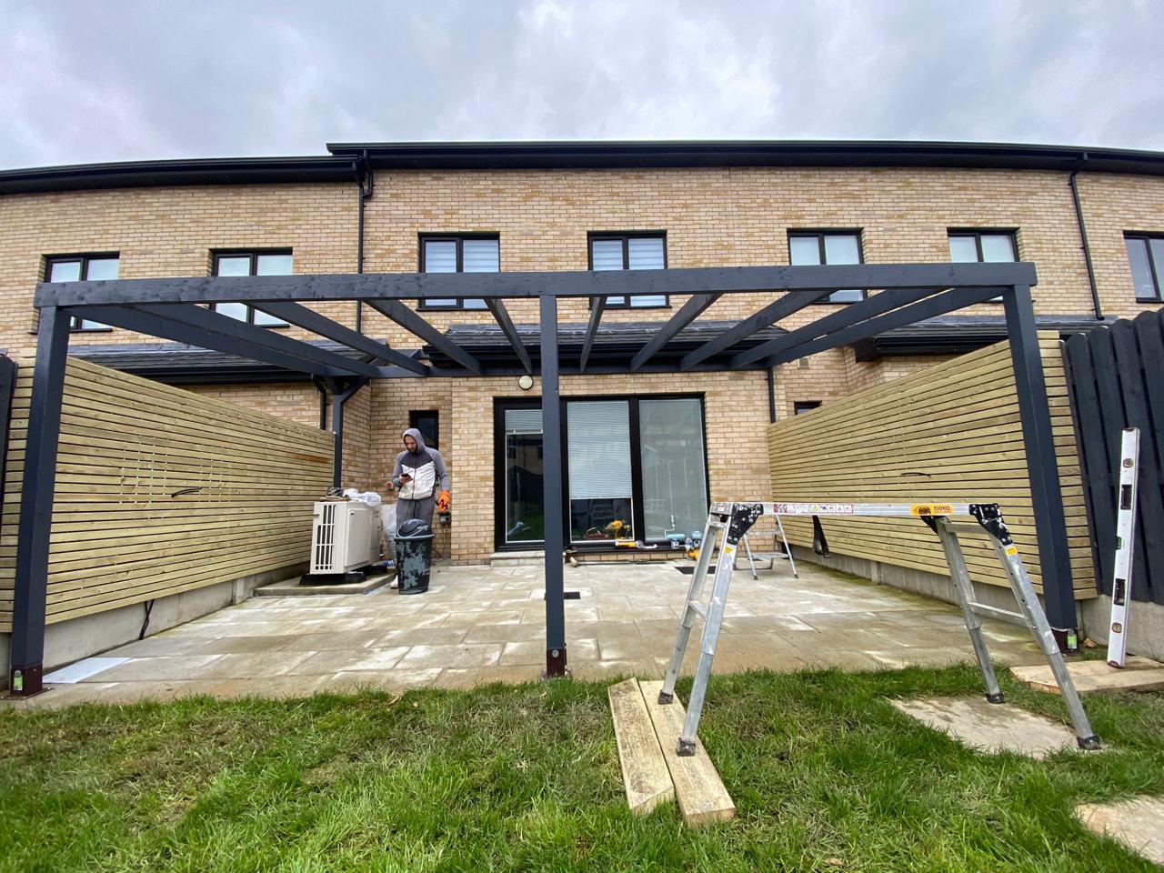 Pergola project by Bob Construction